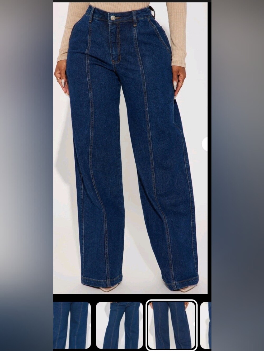 NWT!! Fashion Nova Wide-Leg Jeans